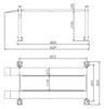 4 koloms parkeerbrug 3,7 T - XL - HOGER, LANGER, BREDER