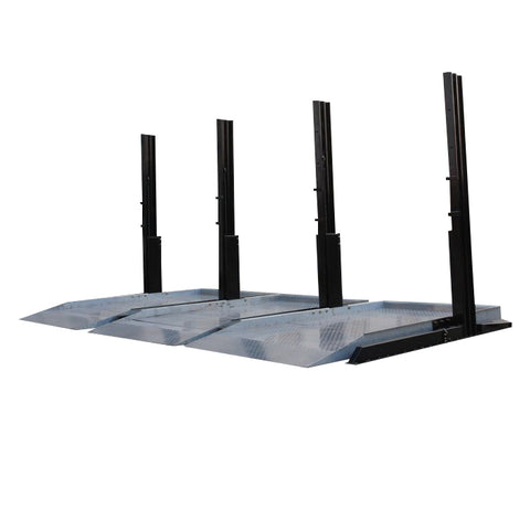 2 koloms parkeerhefbrug 2,7 T in cascade