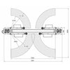 4 T hefbrug semi-automatisch
